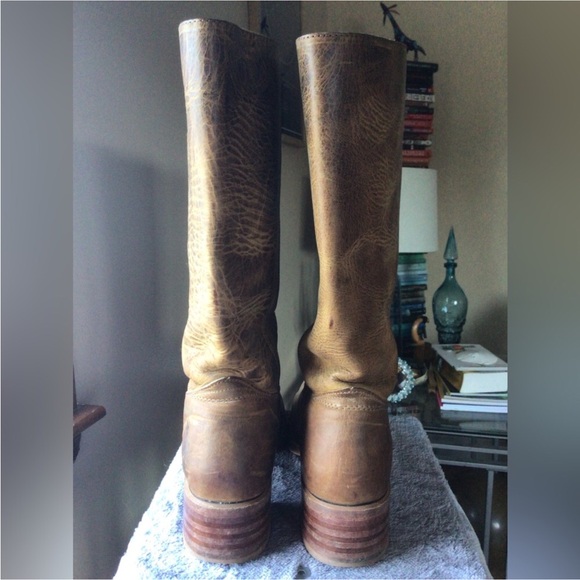 Frye campus 14L boots dark brown - Picture 7 of 15